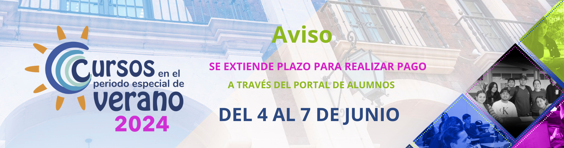 Se extiende plazo para pago en los Cursos Especiales de Verano 2024