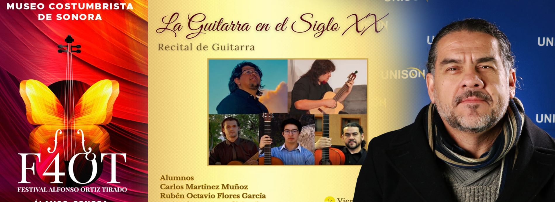 Con guitarra, iniciará participación de Unison en FAOT; previamente, en Hermosillo